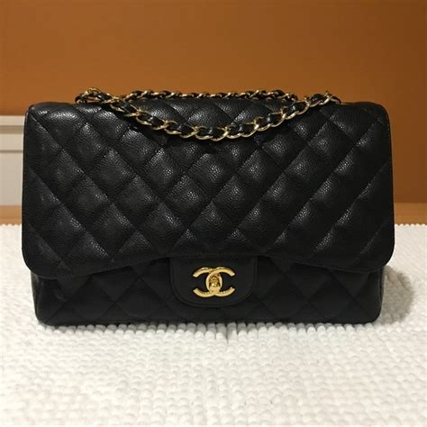 chanel cf jumbo|chanel jumbo caviar price.